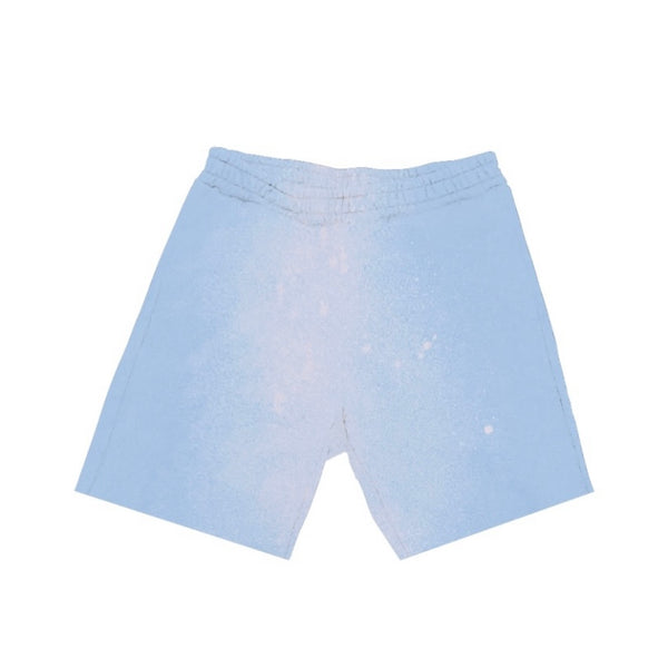 Purple Brand French Terry Placid Blue Short