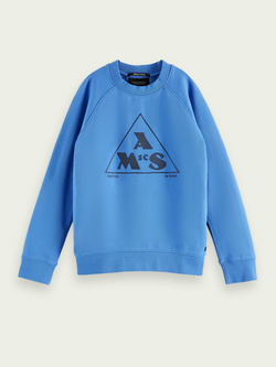 Kids Graphic Ocean Blue Sweater (163360)