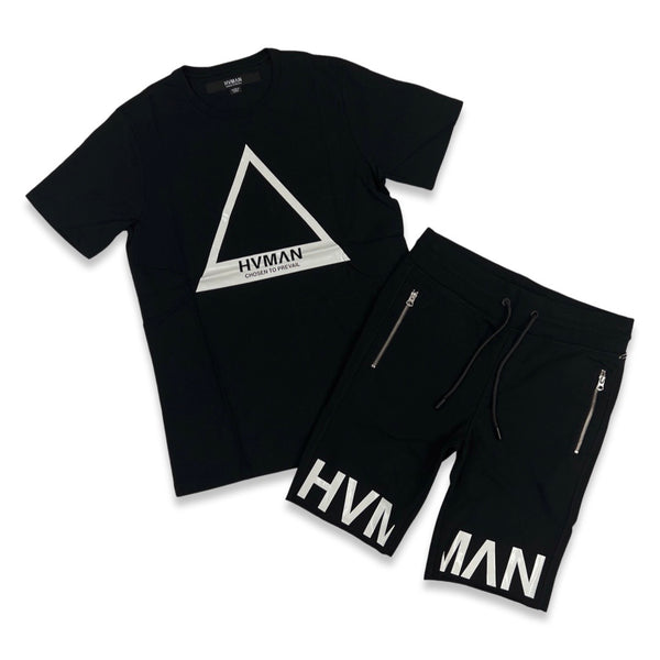 Hvman Prevail Black Short Set