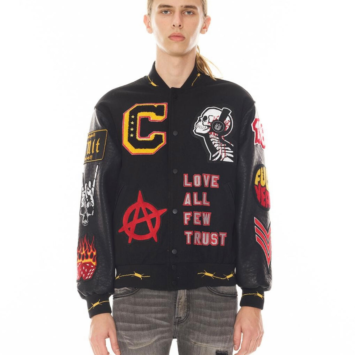 Cult Trust Few Varsity Jacket – Era Clothing Store