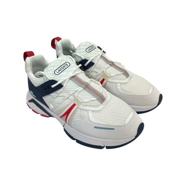 L003 Textile Sneaker (White/Navy)