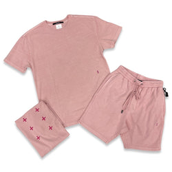 Ksubi Trak Pink Short Set