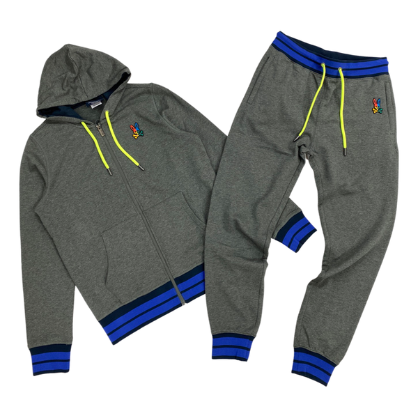Warwick Color Block Jogging Set (Heather Storm)