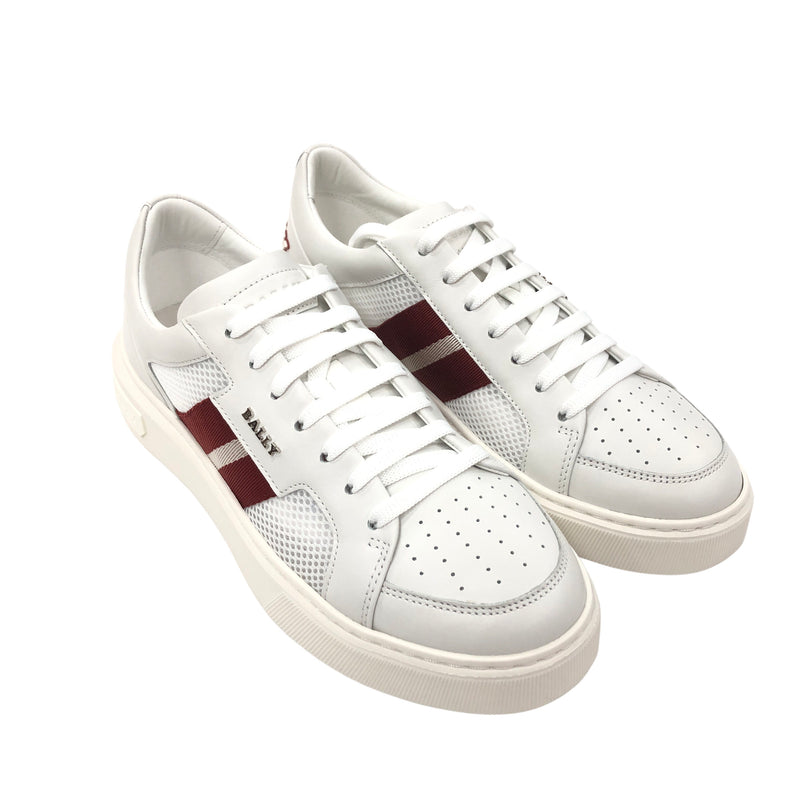 Bally Melys Sneaker In White Leather