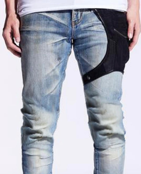 Embellish NYC Blue Tactical Jeans (106)