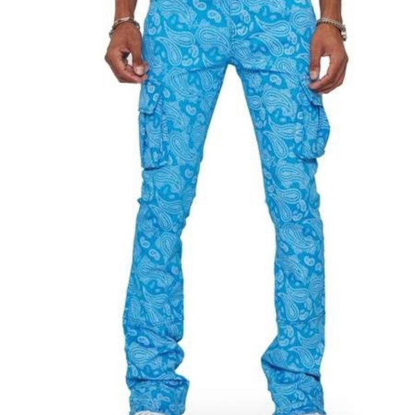 Valabasas Vendetta Stacked Jeans (Azul) – Era Clothing Store