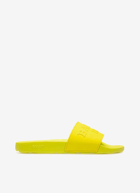 Bally Slaim Sandal In Yellow