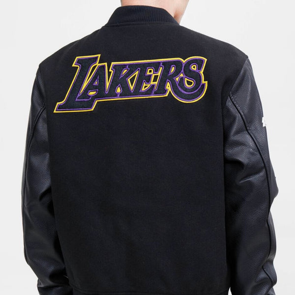 Los Angeles Lakers Varsity Jacket (Black)