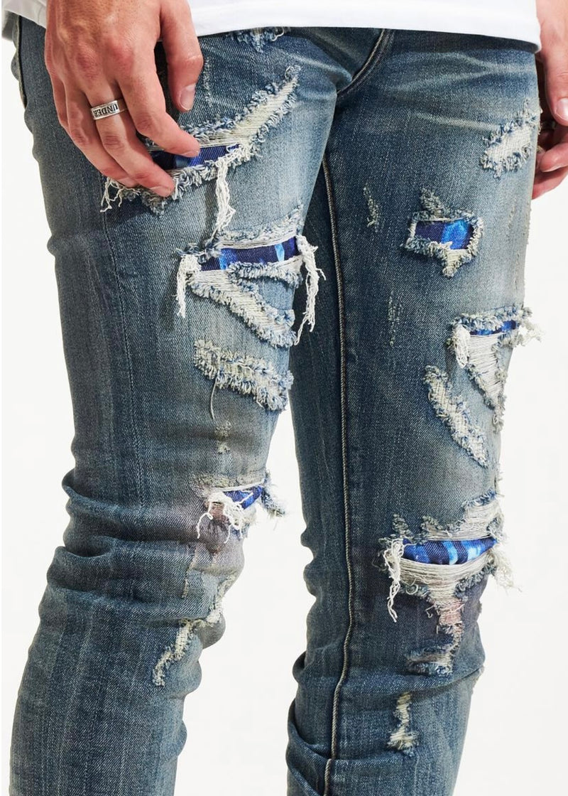 Crysp Scan Blue Wash Jeans (14)