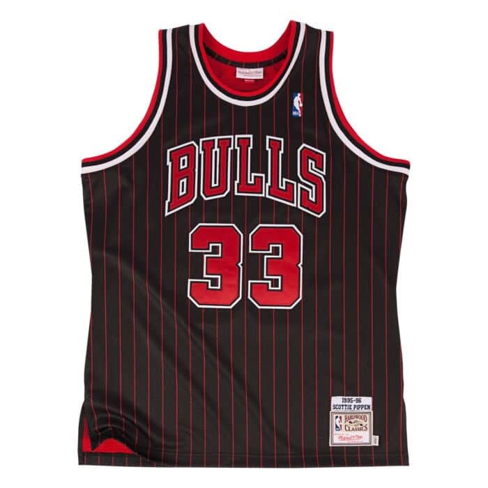 Mitchell&Ness Chicago Bulls Black Swingman Jersey (Pippen)