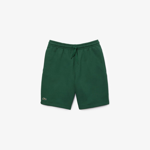 Lacoste Fleece Shorts In Green