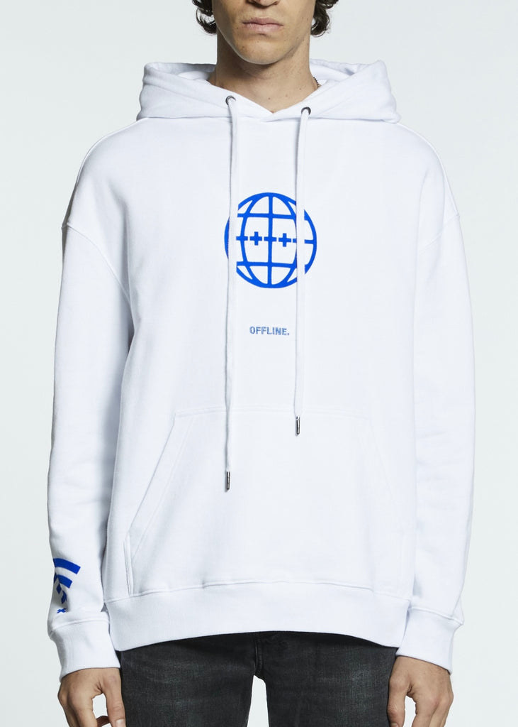 Ksubi Offline Kash White Hoodie – Era Clothing Store