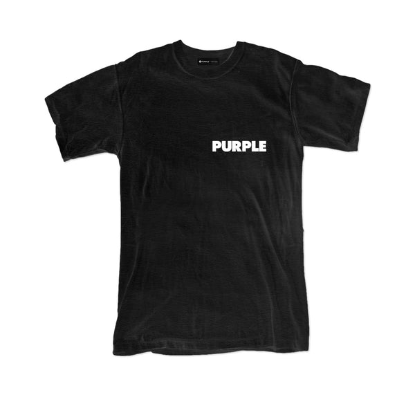 Purple Brand Deliquency Black S/S Tee