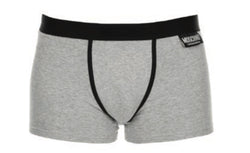 Jersey Boxer With Logo Label (Grey)