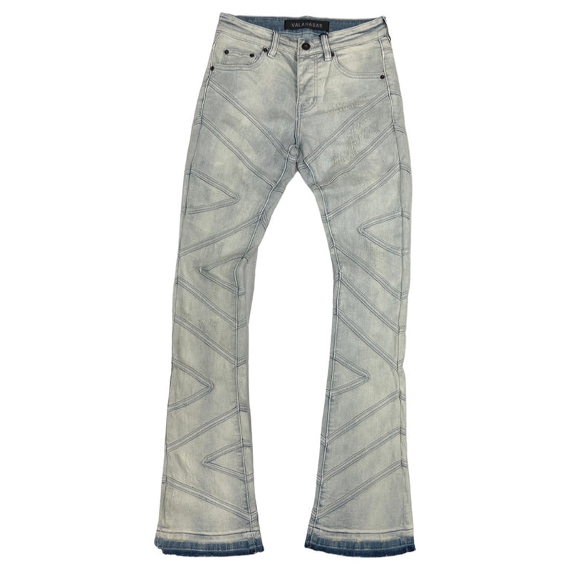 Valabasas “Cassius” Light Wash Stacked Jeans