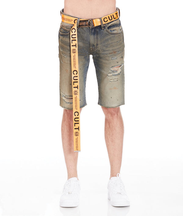 Cult Of Individuality Dusk Belted Short