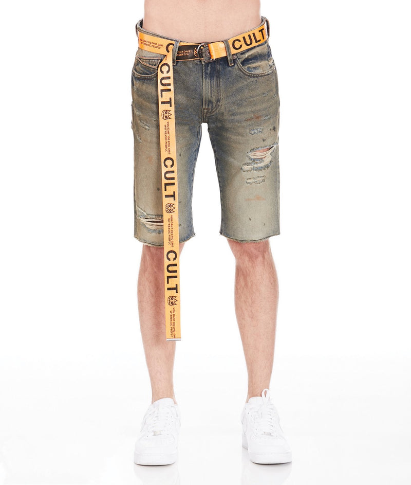 Cult Of Individuality Dusk Belted Short
