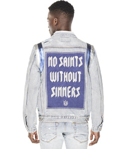 Cult Of Individuality Saints N Sinners Denim Jacket