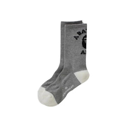BAPE College Grey Socks