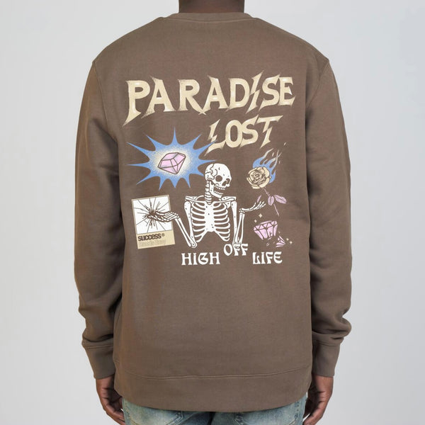 Paradise Lost “Success Breeds Envy” Mocha Sweater