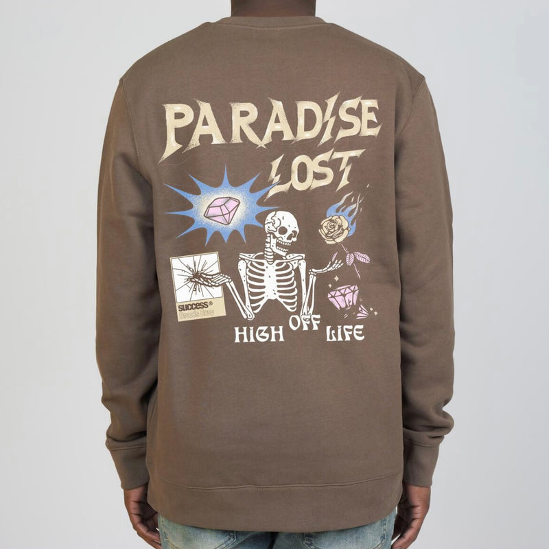 Paradise Lost “Success Breeds Envy” Mocha Sweater