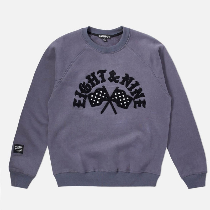 Eight & Nine Flash Grey Crewneck Sweatshirt