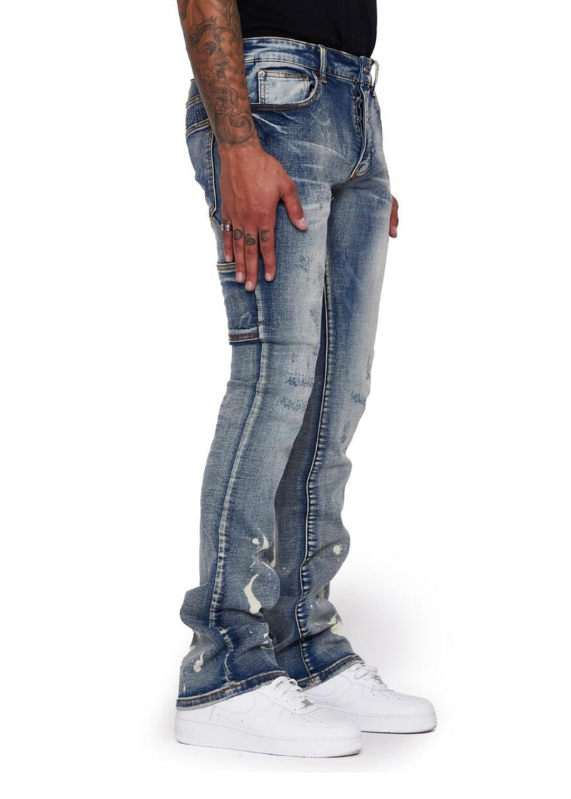 Valabasas “M82” Azzurro Stacked Jeans