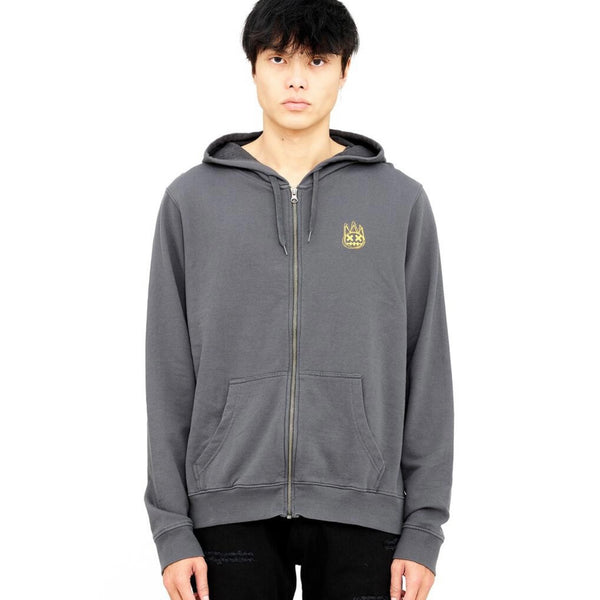 Cult Heather Grey French Terry Zip Hoodie