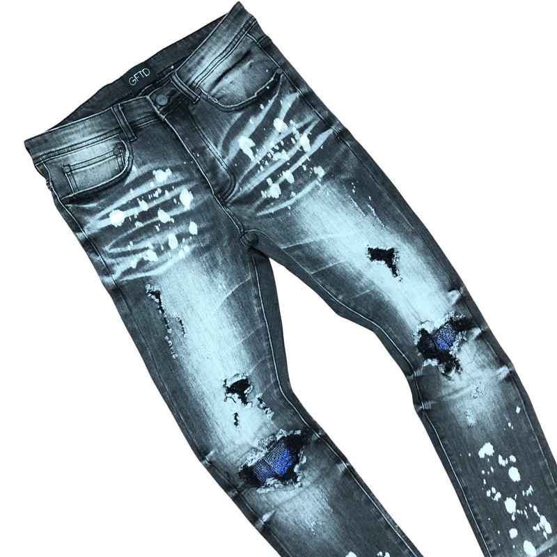 GFTD LA Blue Crystal Jeans (Black)