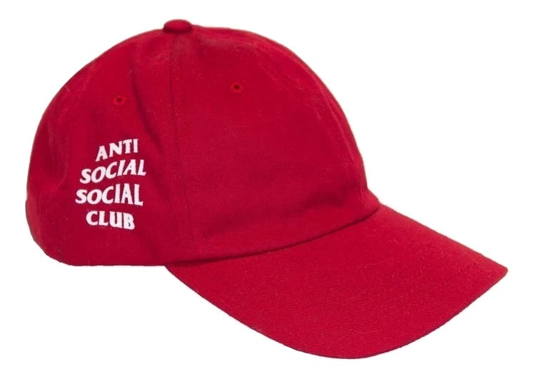 Anti Social Social Club Weird Cap (Red)