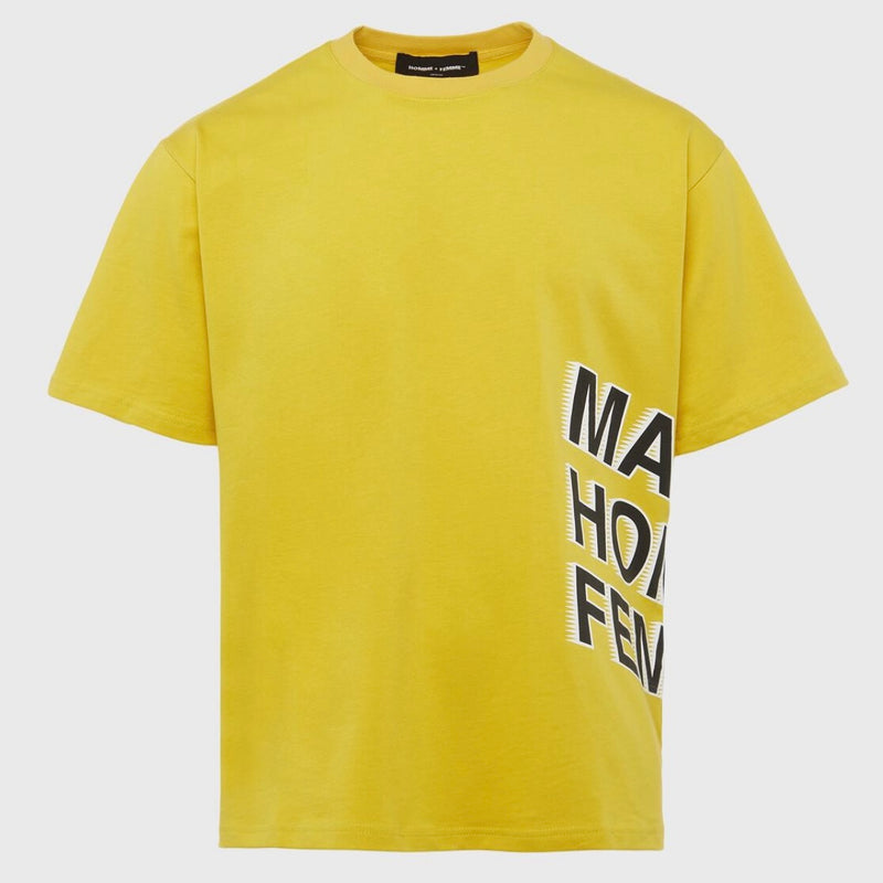 Homme Femme Maison Tee In Yellow