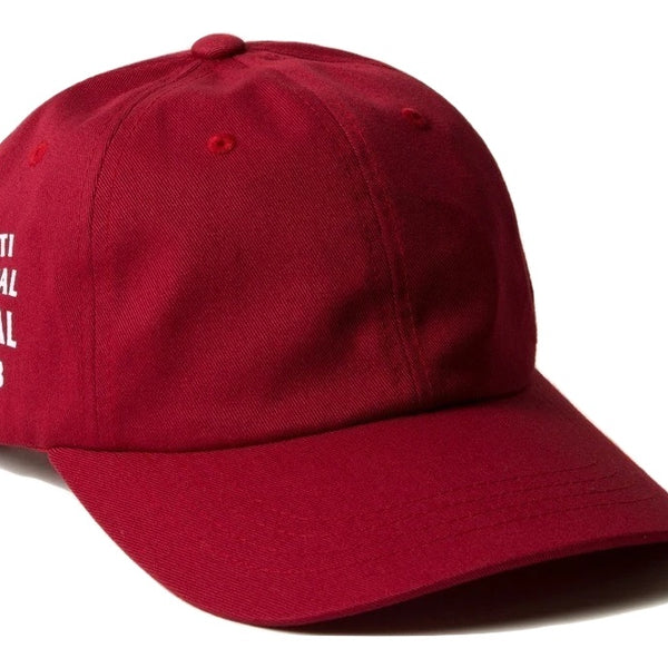 Anti Social Social Club Weird Cap (Red) – Era Clothing Store