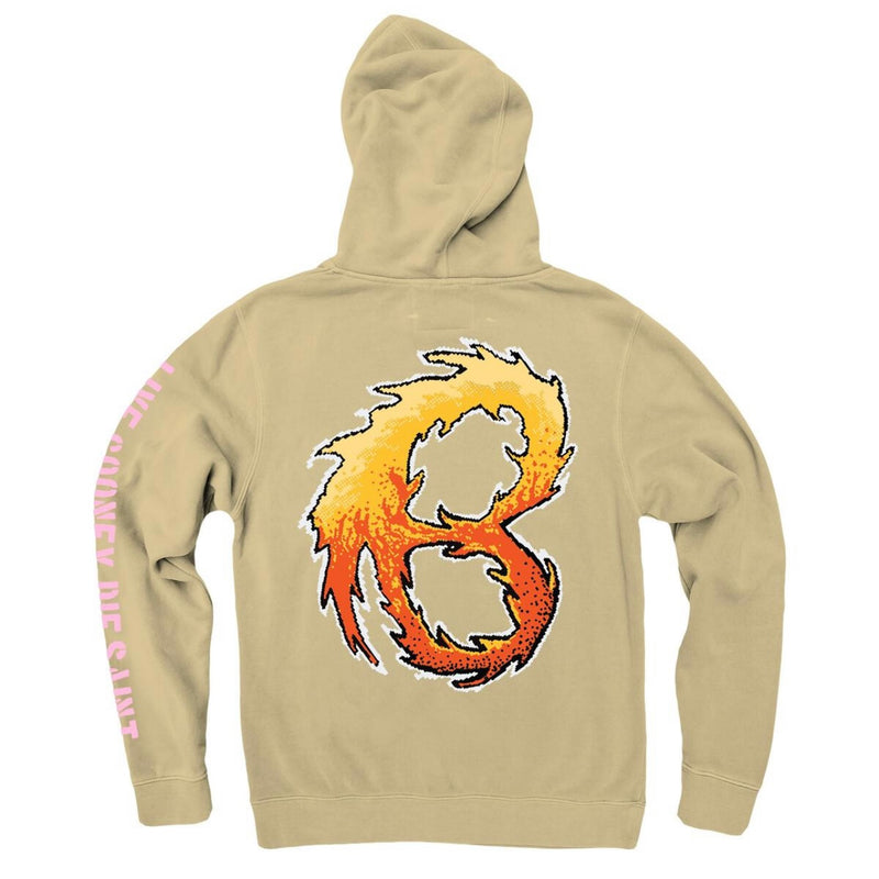 BWOOD Holographic Ghost Beige Hoodie