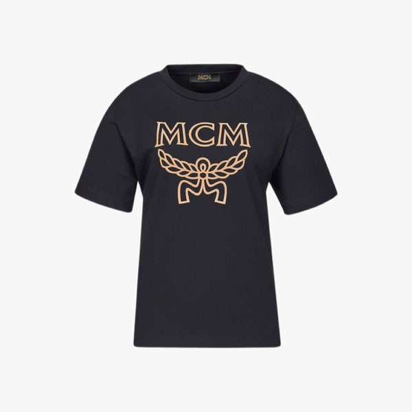 MCM Women’s Classic Logo T-Shirt (Black)