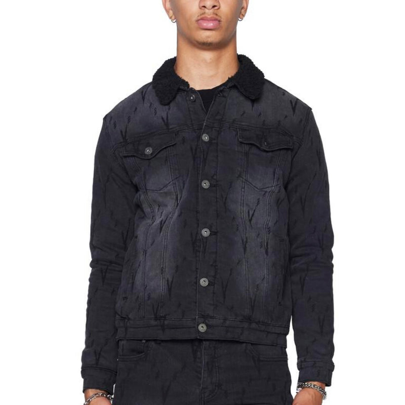 Valabasas “V Love” Black Washed Jacket