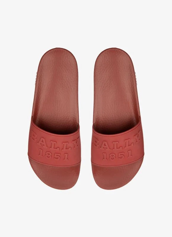 Bally Slaim Sandal In Red