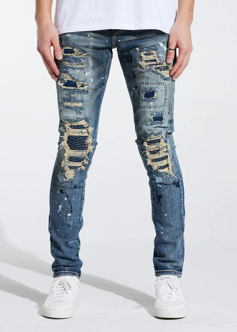 Embellish NYC Tyson Rip & Repair Jeans (153)