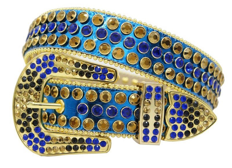 DNA Belts-Blue/Gold