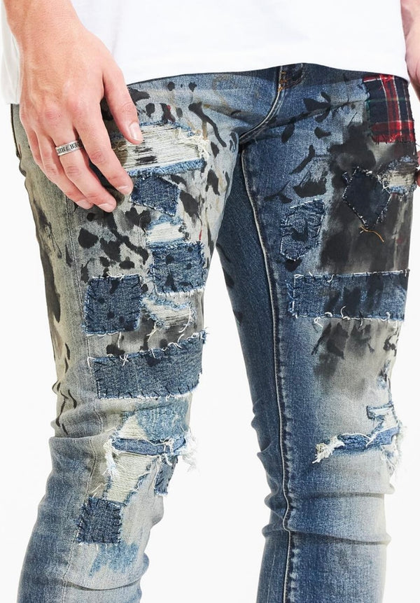 Crysp Sloan Patchwork Jeans (39)