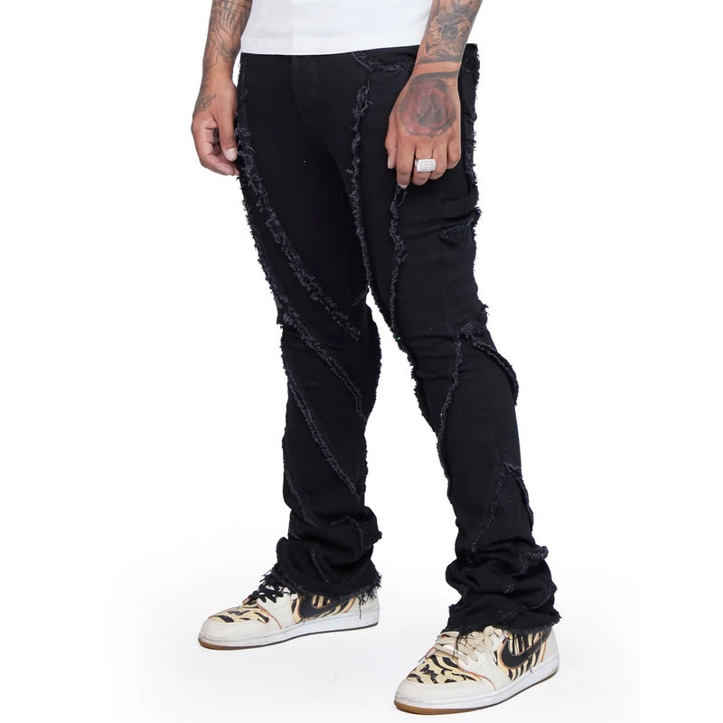 Valabasas “Stoic” Black Stacked Jeans