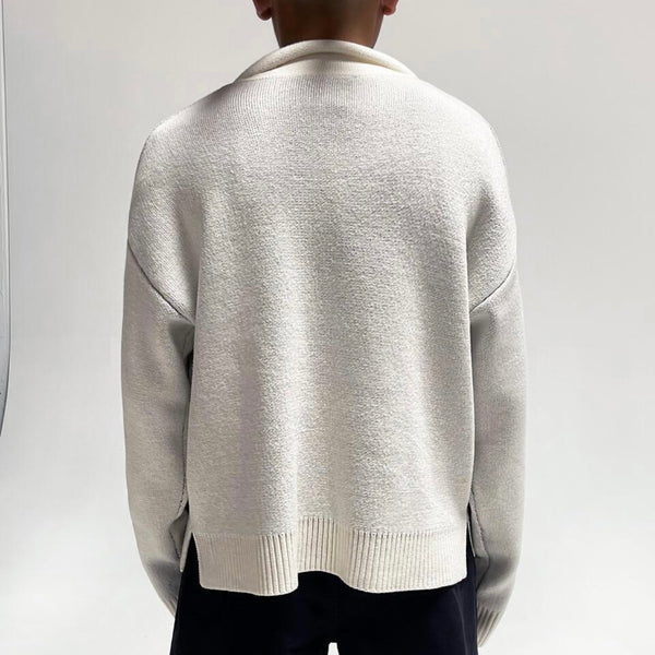 Lifted Anchors “Nautica” Knit Jacquard Sweater