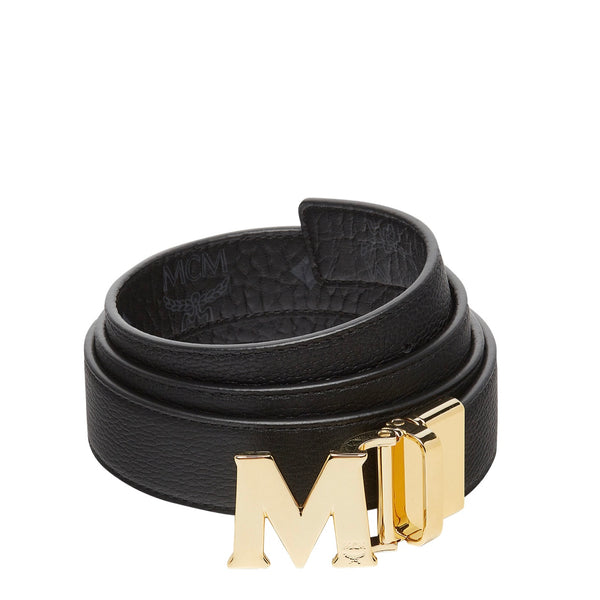 MCM Women’s Reversible Belt In Black
