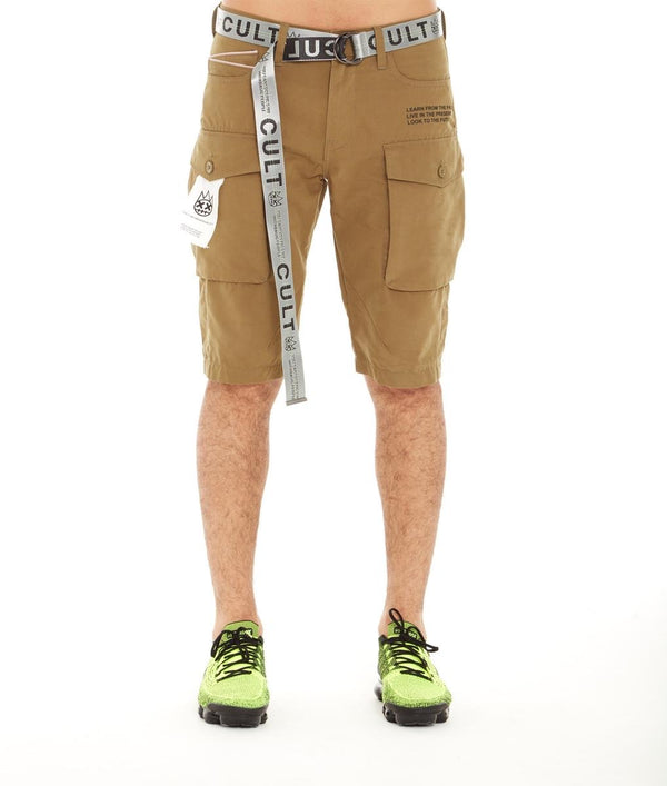 Cult Of Individuality Rocker Cargo Shorts (Army)