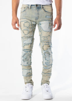 Gala Faded Steel Blue Crumb Jeans