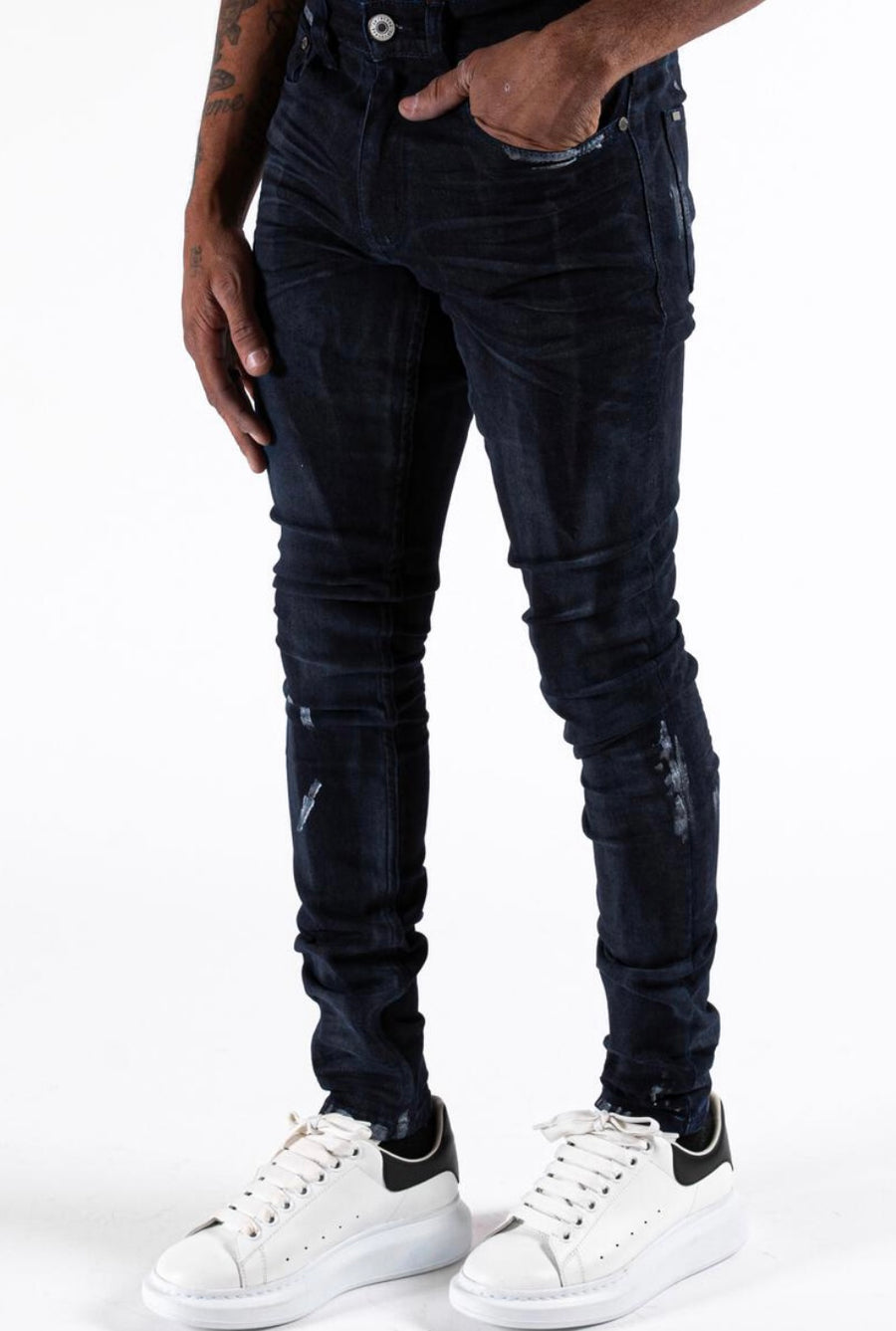 Serenede “Navy Fume” Jeans – Era Clothing Store